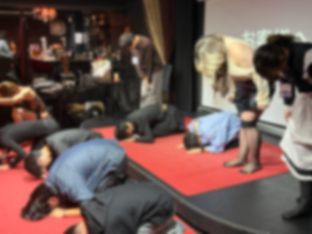 ポージング大会の様子
